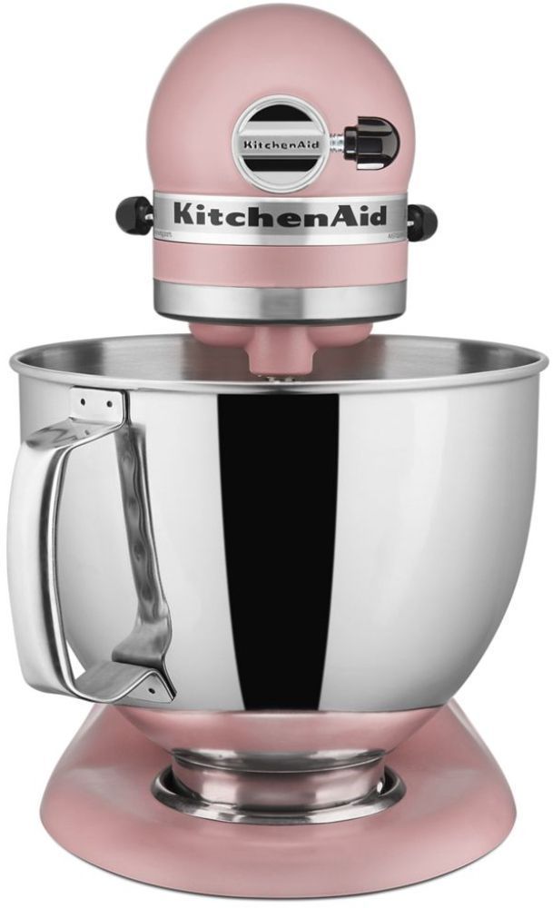 KitchenAid Artisan Series 5 Quart Tilt-Head Stand Mixer KSM150PS - Matt Dried Rose by KitchenAid - Refurbished - Like New condition - Image 2