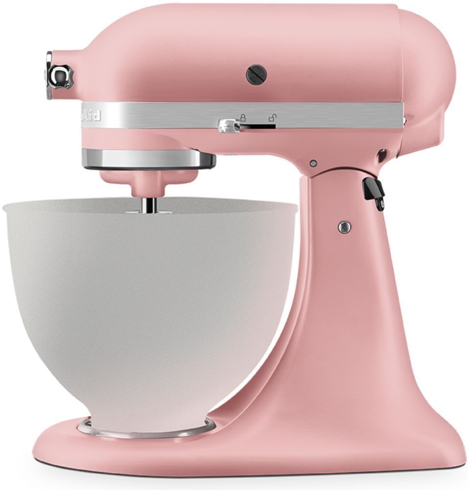 KitchenAid Artisan Series 5 Quart Tilt-Head Stand Mixer KSM150PS - Matt Dried Rose by KitchenAid - Refurbished - Like New condition - Image 5