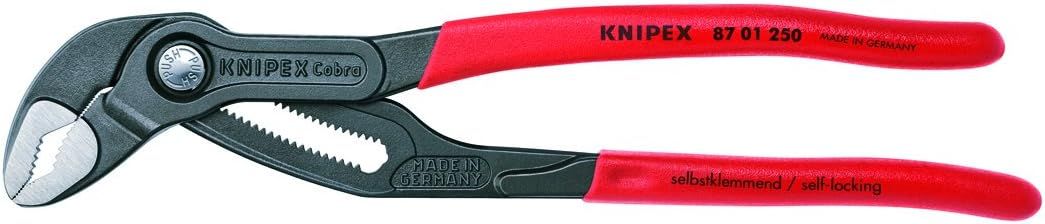 Knipex 00 31 20 V01 US 2Pcs Cobra Water Pump Pliers Set - Black/Red by Knipex - Image 3