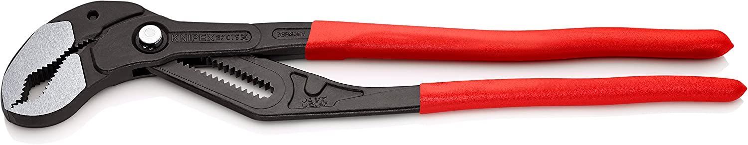 Knipex 87 01 560 US 22" Cobra XXL Water Pump Pliers - Black/Red by Knipex - Refurbished - Premium condition - US$148.65