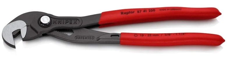 Knipex 87 41 250 10" Raptor Pliers - Black/Red by Knipex - Image 2