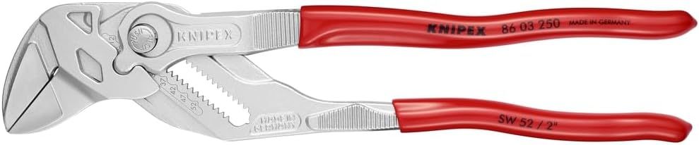 Knipex 9K 00 80 45 US 3 Pcs Pliers Wrench Set - Silver/Red by Knipex - Image 4
