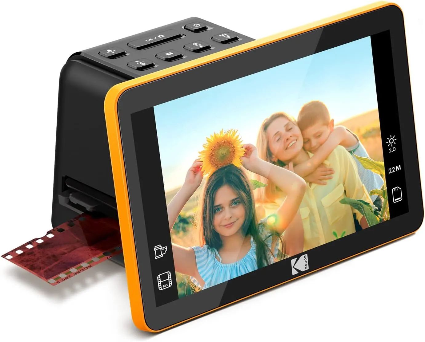 Kodak RODFS70 Slide N Scan Max Digital Film Scanner - Black by Kodak - Refurbished - Very Good condition - US$213.48
