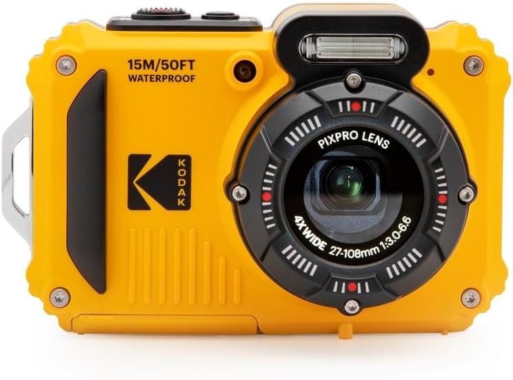 Kodak WPZ2 PIXPRO Digital Camera - Yellow by Kodak - Image 2