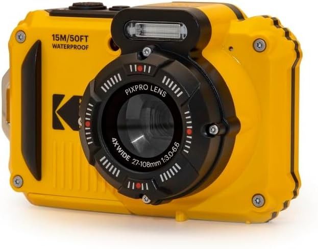 Kodak WPZ2 PIXPRO Digital Camera - Yellow by Kodak - Image 3
