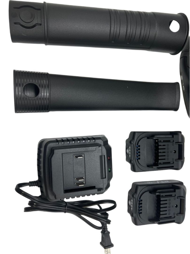 KONGMAD CFJ10-MT 21V Cordless Leaf Blower 2 Batteries and Charger - Black by KONGMAD - Image 4