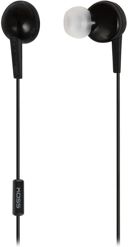 Koss KEB6IK Mini-phone Connector Earbud - Black by Koss - Refurbished - Brand New condition - US$45.23