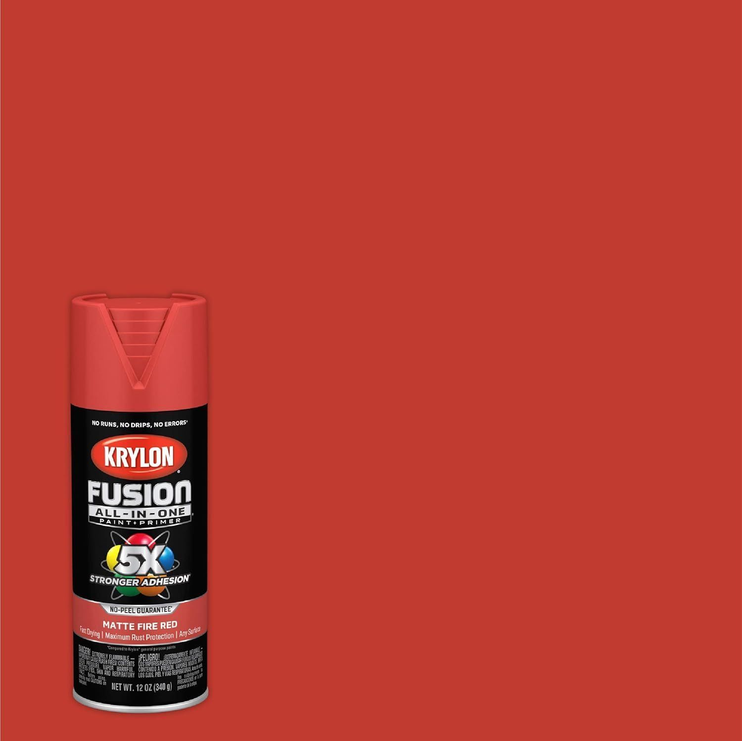 Krylon Fusion Al-in-One Paint + Primer Matte Series - Fire Red by Krylon - Image 2