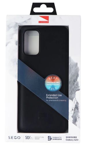 Lander Sego Series Hybrid Slim Phone Case for Galaxy S20+ - Black by Lander - Refurbished - Brand New condition - US$20.98