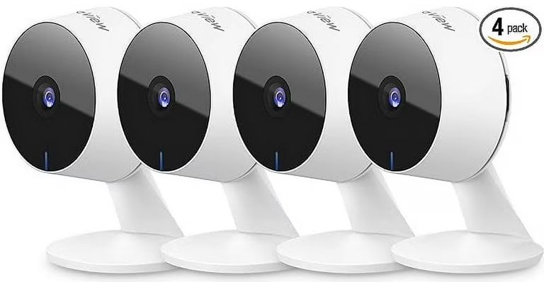 LaView F1 Security Camera LV-PWF1 (4Pack) - White by LaView - Refurbished - Very Good condition - US$53.73