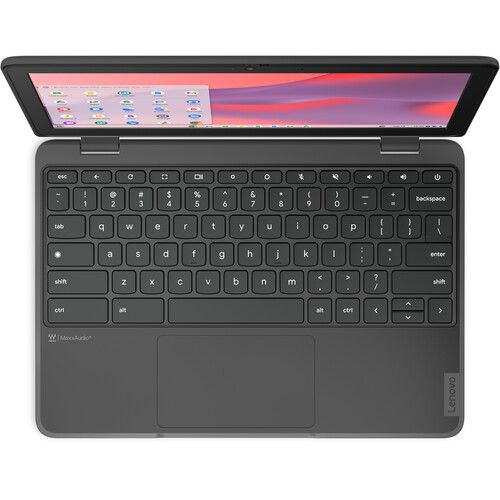 Lenovo 100e Chromebook Laptop 11.6" (Gen 4) - Graphite Grey - Intel N100 1.0GHz - 4GB RAM - 32GB by Lenovo - Image 2