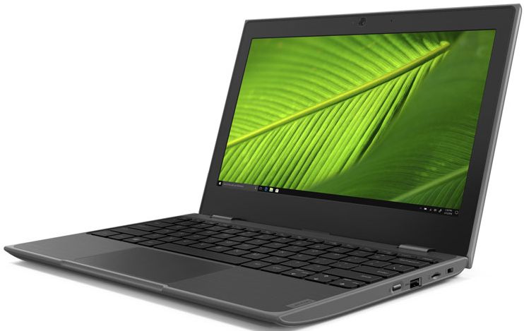 Lenovo Lenovo 100e Laptop 11.6" (2nd Gen) - Intel Celeron N4000 1.1GHz - 4GB - 64GB - Black - 11.6 Inch - Very Good - Standard Battery by Lenovo - Refurbished - Very Good condition - Image 3