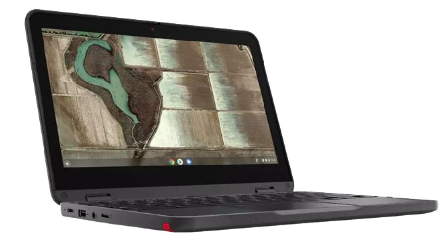 Lenovo 500e Chromebook Gen 3 (Intel) 2 In 1 Laptop 11.6" - Grey - Intel Celeron N5100 1.1GHz - 4GB RAM - 32GB by Lenovo - Image 2