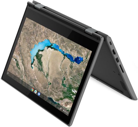 Lenovo Lenovo 300e Chromebook (Gen 2) Laptop 11.6" - Intel Celeron N4020 1.1GHz - 4GB - 32GB - Black - 11.6 Inch - Very Good - Standard Battery by Lenovo - Refurbished - Very Good condition - Image 5