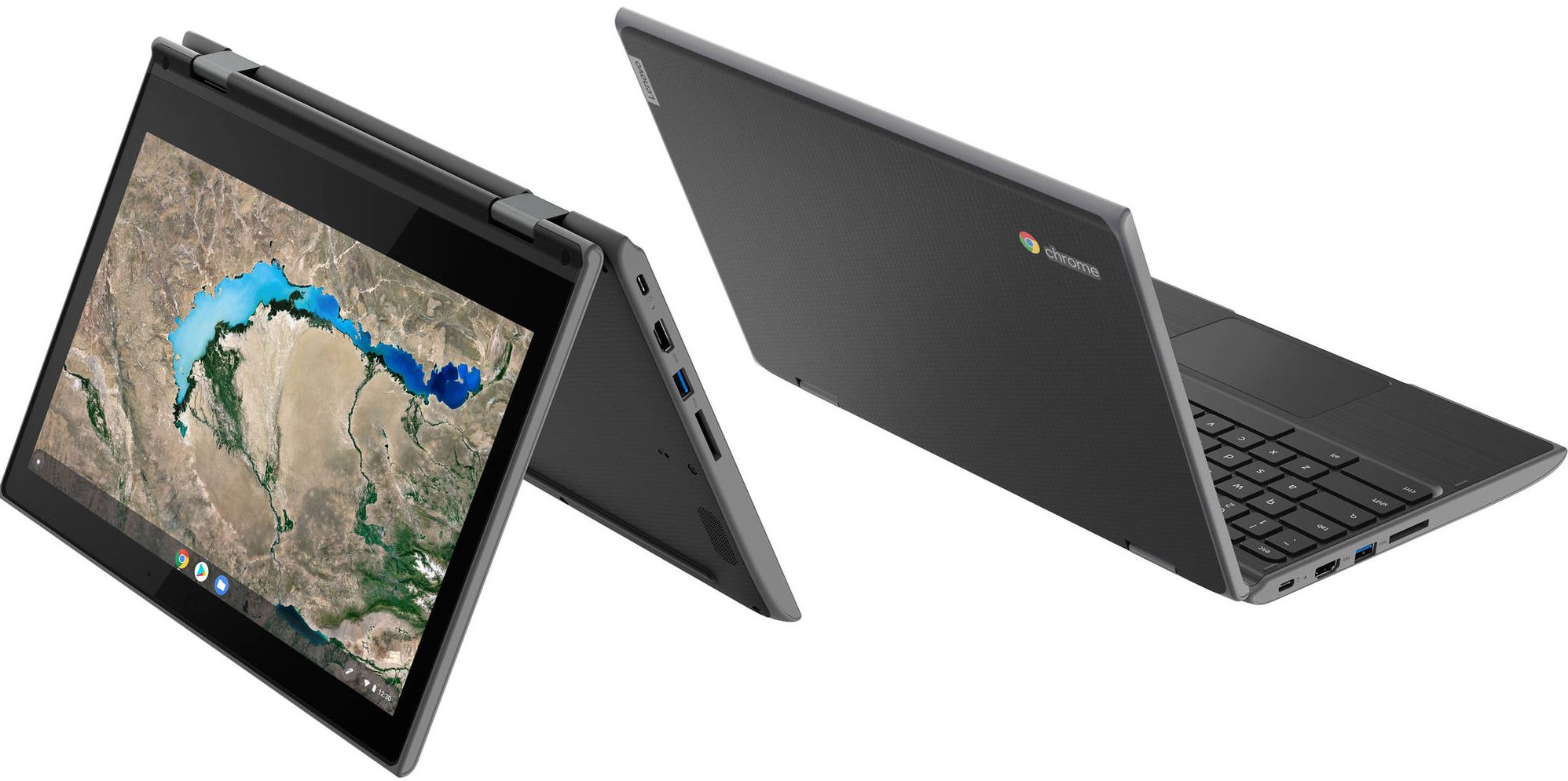 Lenovo Lenovo 300e Chromebook (Gen 2) Laptop 11.6" - Intel Celeron N4020 1.1GHz - 4GB - 32GB - Black - 11.6 Inch - Very Good - Standard Battery by Lenovo - Refurbished - Very Good condition - Image 12