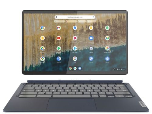 Lenovo Lenovo IdeaPad Duet 5 Chromebook 13Q7C6 Laptop 13.3" - Qualcomm Snapdragon SC7180 2.55GHz - 4GB - 64GB - Abyss Blue - 13.3 Inch - Very Good - Standard Battery by Lenovo - Refurbished - Very Good condition - Image 2