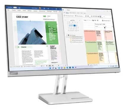 Lenovo L25e-40 LED Monitor 25" - White - 25 Inch by Lenovo - Image 2