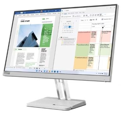 Lenovo L25e-40 LED Monitor 25" - White - 25 Inch by Lenovo - Image 3