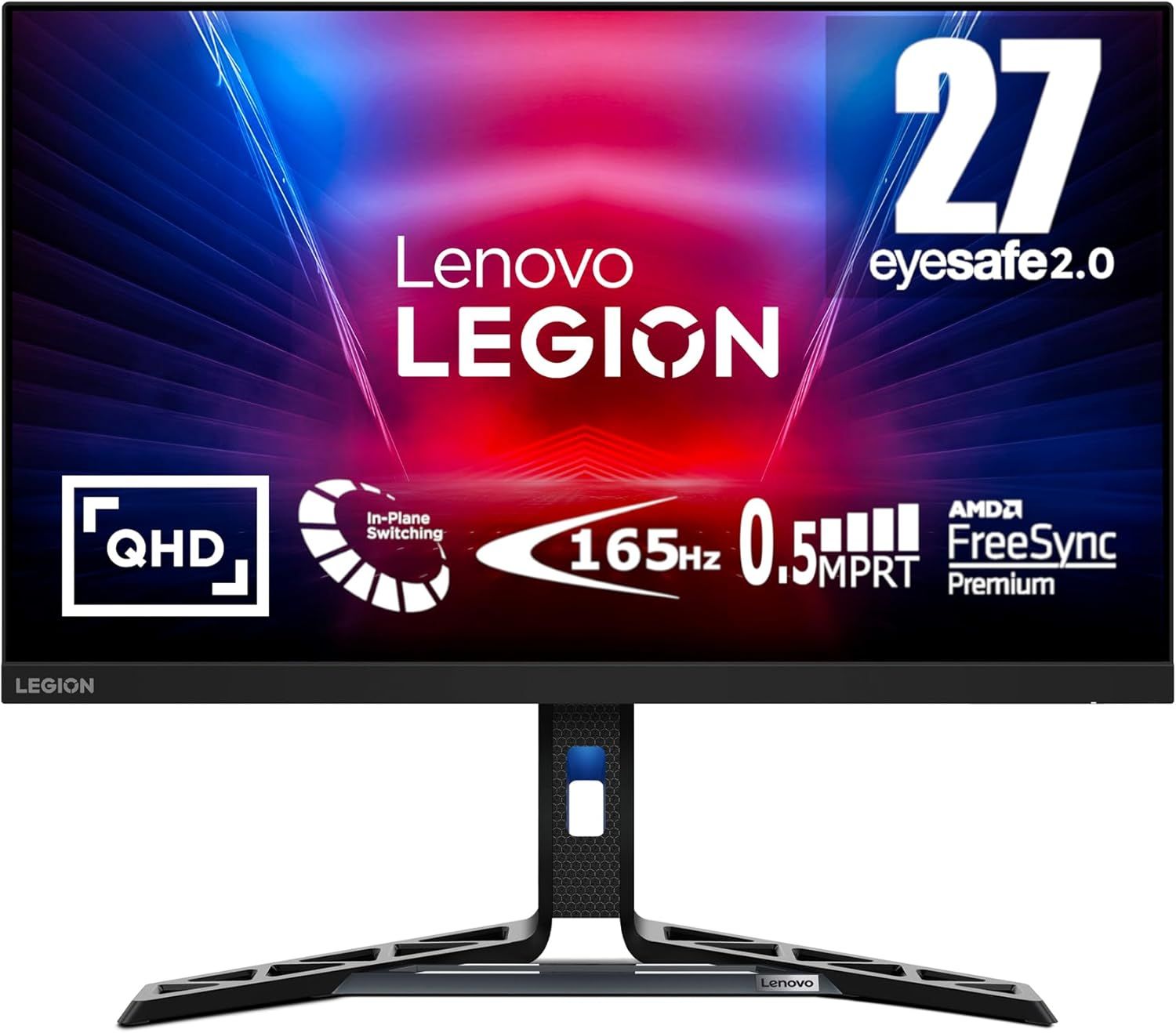 Lenovo Legion R27q-30 Gaming Monitor 27” - Black - 27 Inch by Lenovo - Refurbished - Very Good condition - CA$531.97