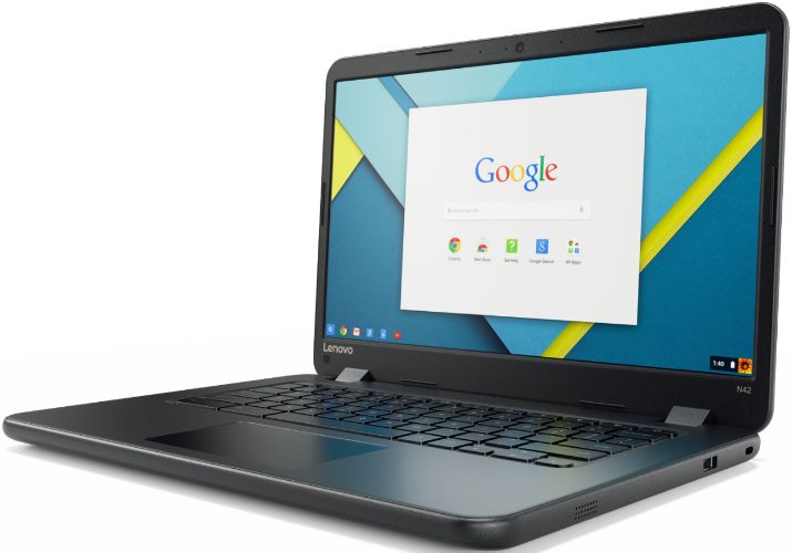 Lenovo N42-20 Chromebook Laptop 14" - Black - Intel Celeron N3060 1.6GHz - 4GB RAM - 16GB by Lenovo - Image 3
