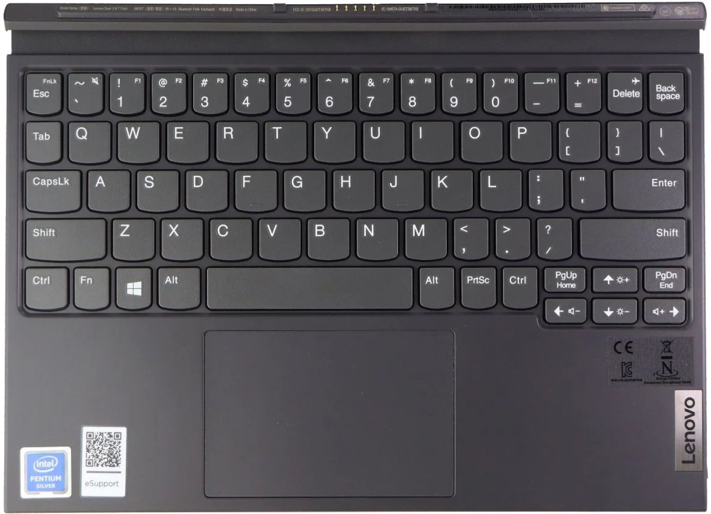 Lenovo OEM Keyboard Attachment for IdeaPad Duet 3i (10.3) - Gray by Lenovo - Image 2