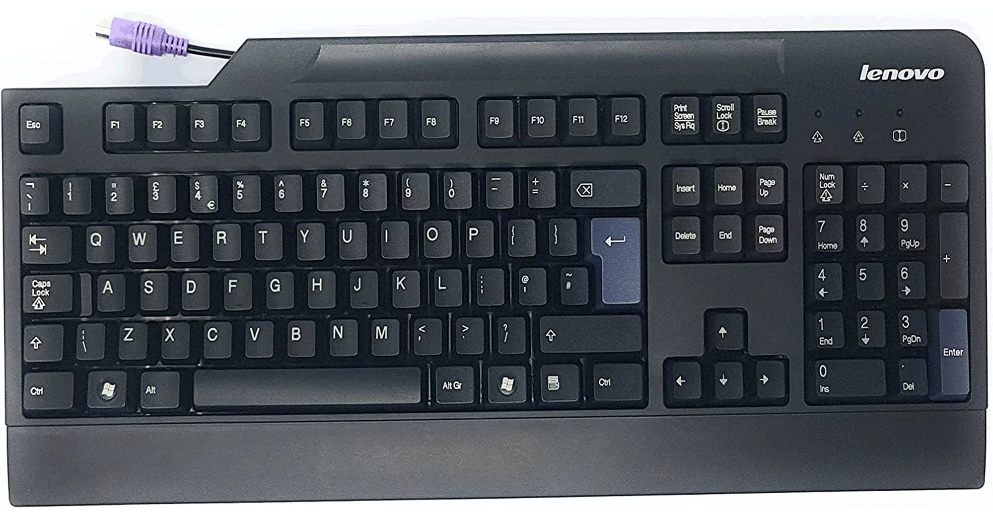 Lenovo Lenovo PS2 Keyboard SK-8813 - Black by Lenovo - Image 2