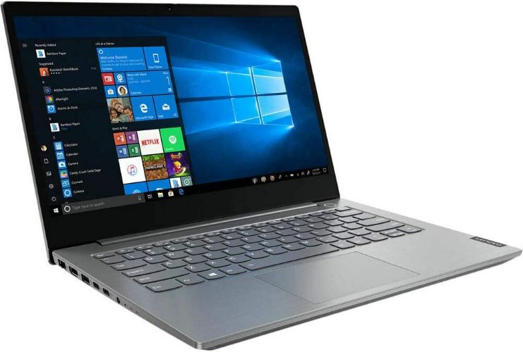 Lenovo ThinkBook 14-IIL Laptop 14" - Mineral Grey - Intel Core i5-1035G1 1.0GHz - 8GB RAM - 256GB by Lenovo - Image 2