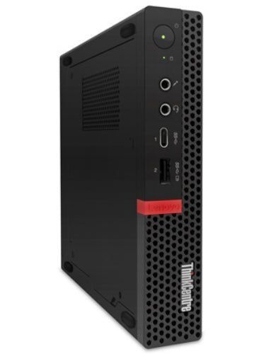 Lenovo ThinkCentre M720Q Tiny PC - Intel Pentium Gold G5400T 3.1GHz - 256GB - Black - 16GB RAM by Lenovo - Image 2