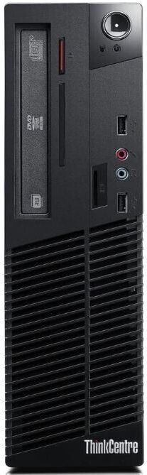 Lenovo ThinkCentre M73 SFF Desktop Computer - Intel Core i5-4570 3.2GHz - 256GB - Black - 8GB RAM by Lenovo - Refurbished - Very Good condition - US$132.98
