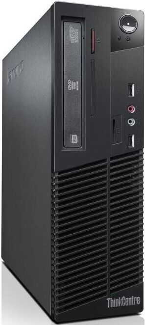 Lenovo ThinkCentre M73 SFF Desktop Computer - Intel Core i5-4570 3.2GHz - 256GB - Black - 8GB RAM by Lenovo - Image 2