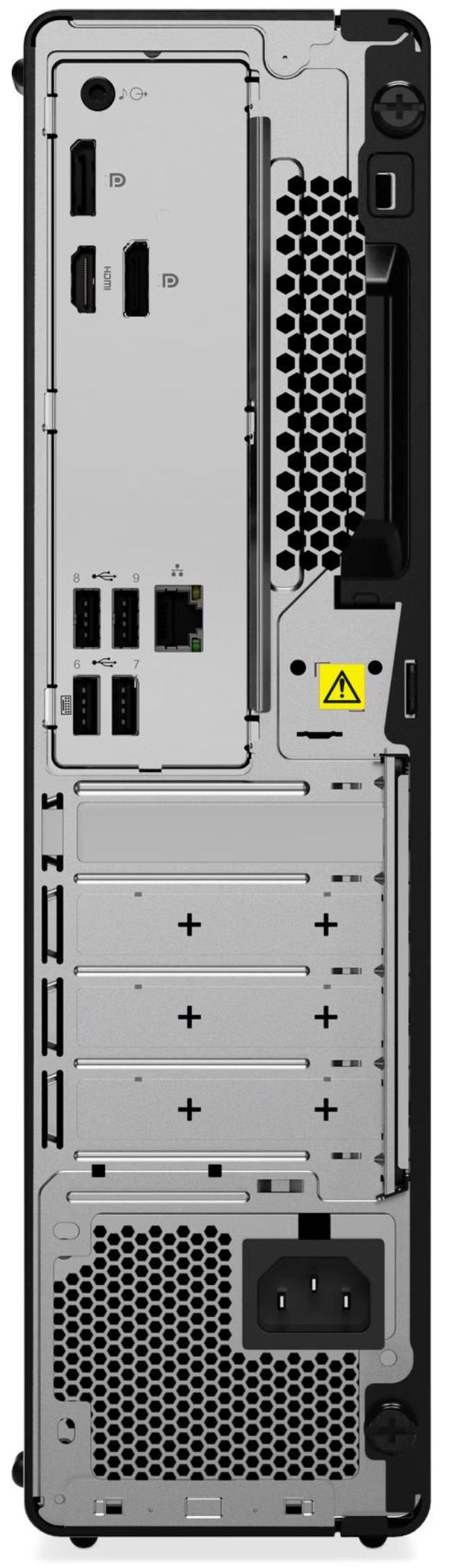 Lenovo ThinkCentre M75s Gen 5 SFF Desktop PC - AMD Ryzen 5 8500G 3.5GHz - 512GB - Black - 16GB RAM by Lenovo - Refurbished - Like New condition - Image 6