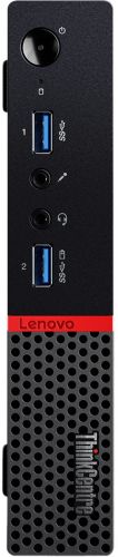 Lenovo ThinkCentre M900 Tiny Desktop - Intel Core i5-6500T 2.5GHz - 256GB - Black - 16GB RAM by Lenovo - Refurbished - Very Good condition - CA$460.99