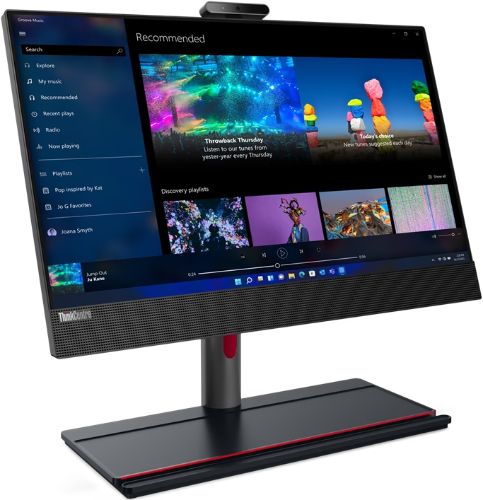 Lenovo ThinkCentre M90a Gen 3 AIO Desktop PC 23.8" - Intel Core i5-12500 3.0GHz - 512GB - Black - 16GB RAM - 23.8 Inch by Lenovo - Image 2