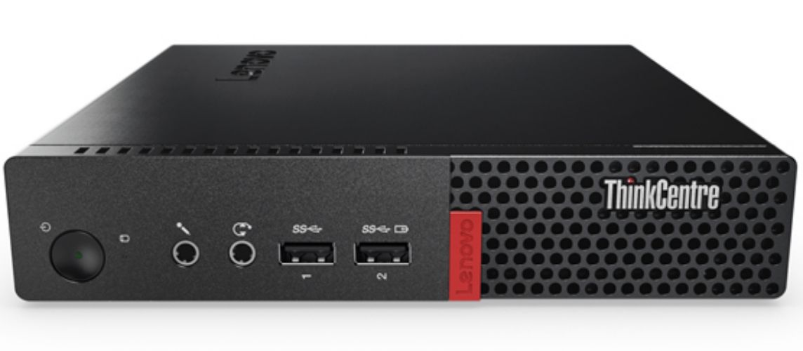 Lenovo ThinkCentre M910q Tiny Desktop - Intel Core i5-7500T 2.7GHz - 256GB - Black - 16GB RAM by Lenovo - Image 2