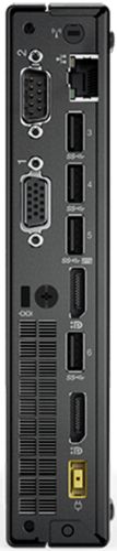 Lenovo ThinkCentre M910q Tiny Desktop - Intel Core i5-7500T 2.7GHz - 256GB - Black - 16GB RAM by Lenovo - Image 3