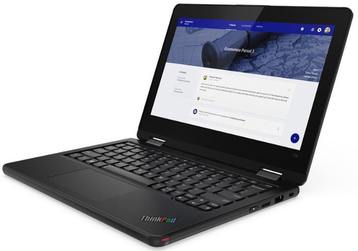 Lenovo Lenovo ThinkPad 11e Yoga (Gen 6) Laptop 11.6" - Intel Core i5-8200Y 1.3GHz - 8GB - 256GB - Black - 11.6 Inch - Like New - Standard Battery by Lenovo - Refurbished - Like New condition - Image 3
