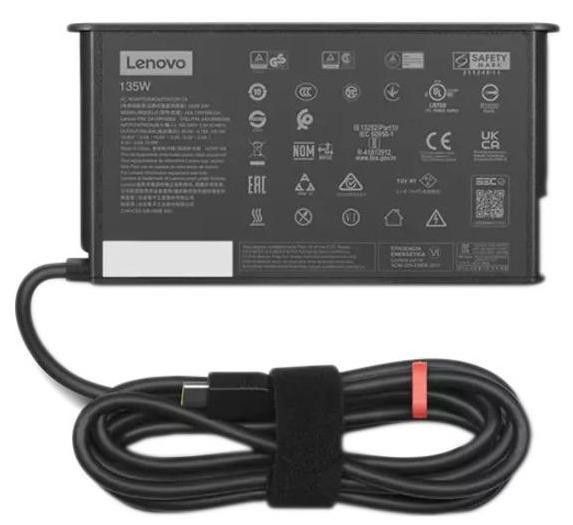 Lenovo ThinkPad 135W AC Adapter (USB-C) (US) - Black by Lenovo - Image 2