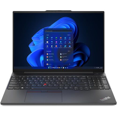 Lenovo ThinkPad E16 Gen 1 (Intel) Laptop 16" - Black - Intel Core i7-1355U 1.7GHz - 16GB RAM - 512GB by Lenovo - Refurbished - Very Good condition