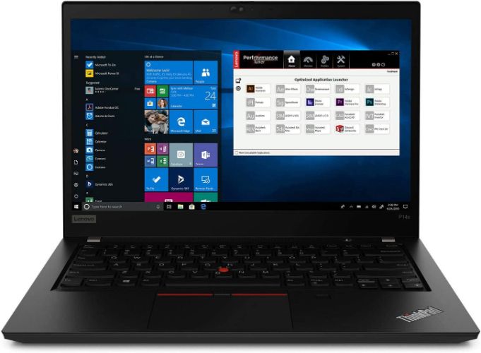 Lenovo ThinkPad P14s Gen 1 (AMD) Mobile Workstation Laptop 14" - Black - AMD Ryzen 7 PRO 4750U 1.7GHz - 16GB RAM - 512GB by Lenovo - Refurbished - Very Good condition - US$460.98