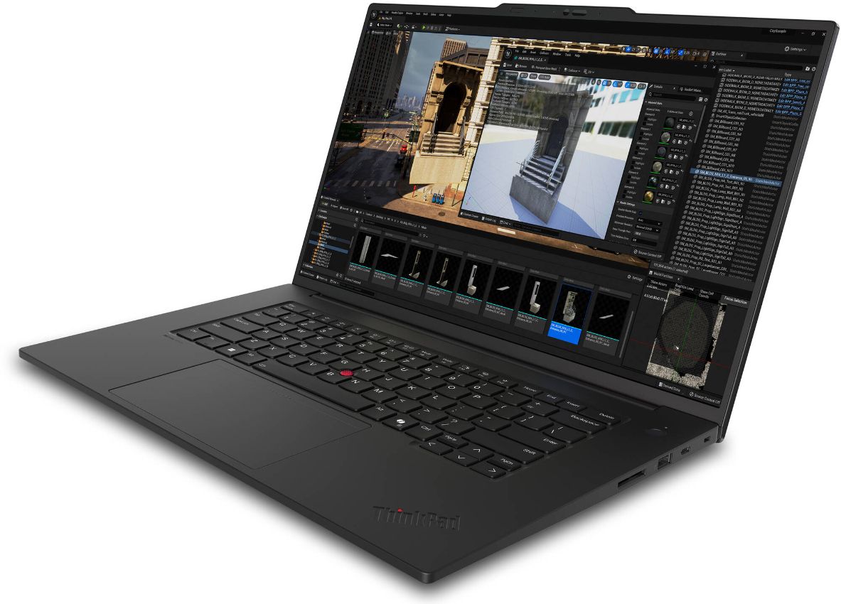 Lenovo ThinkPad P1 (Gen 7) Mobile Workstation Laptop 16" - Black - Intel Core Ultra 7 165H 3.8GHz - 32GB RAM - 1TB by Lenovo - Image 4