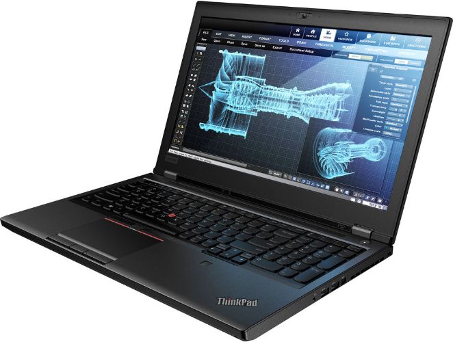 Lenovo ThinkPad P52 Mobile Workstation Laptop 15.6" - Black - Intel Core i7-8850H 2.6GHz - 16GB RAM - 512GB by Lenovo - Image 3