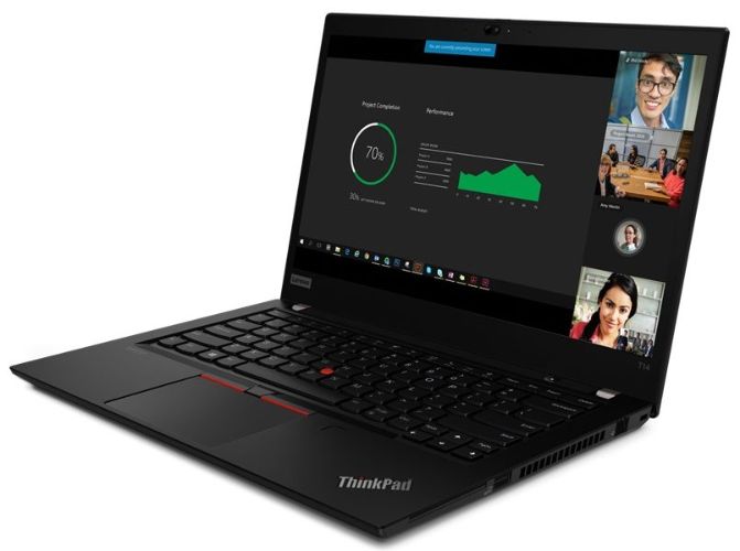 Lenovo ThinkPad T14 Gen 1 (Intel) Laptop 14" - Black - Intel Core i7-10510U 1.8GHz - 16GB RAM - 512GB by Lenovo - Image 2