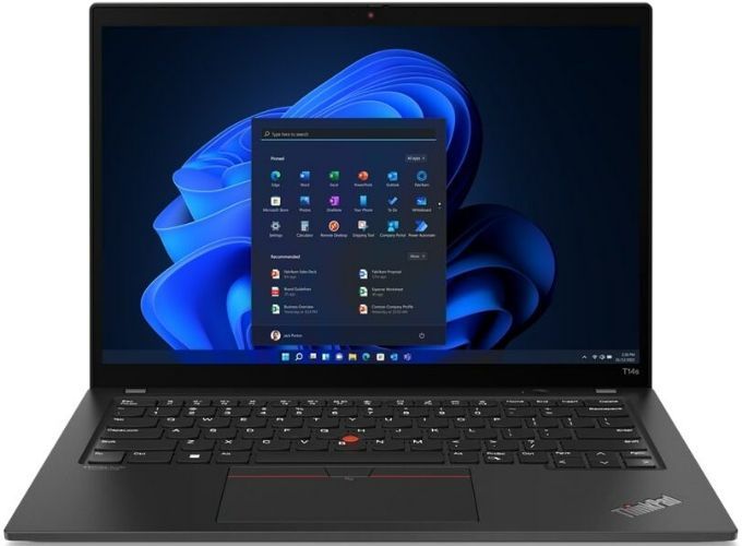 Lenovo ThinkPad T14s Gen 3 (Intel) Laptop 14" - Thunder Black - Intel Core i7-1265U 1.8GHz - 16GB RAM - 512GB by Lenovo - Refurbished - Very Good condition