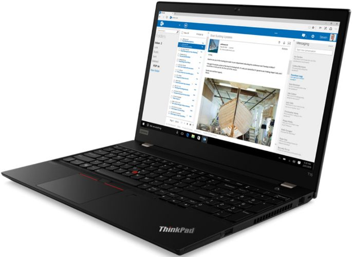 Lenovo ThinkPad T15 (Gen 1) Laptop 15.6" - Black - Intel Core i5-10210U 1.6GHz - 8GB RAM - 256GB by Lenovo - Image 3