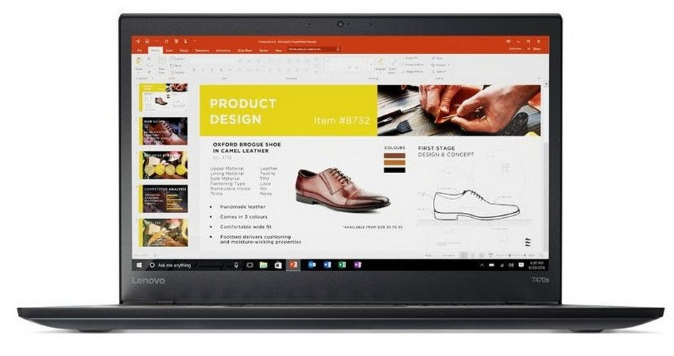 Lenovo ThinkPad T470S FHD i5-7200U 2.5GHz - 256GB - Black - 8GB RAM - 14 Inch by Lenovo - Refurbished - Very Good condition - US$212.49