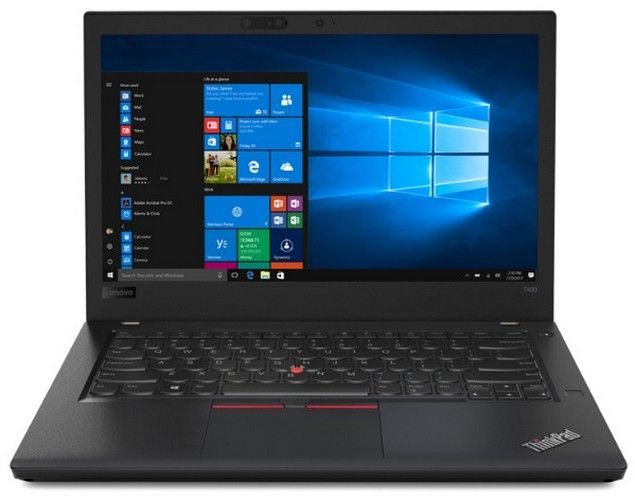 Lenovo ThinkPad T480 Laptop 14" - Black - Intel Core i5-8350U 1.7GHz - 8GB RAM - 256GB by Lenovo - Refurbished - Very Good condition - US$500.99