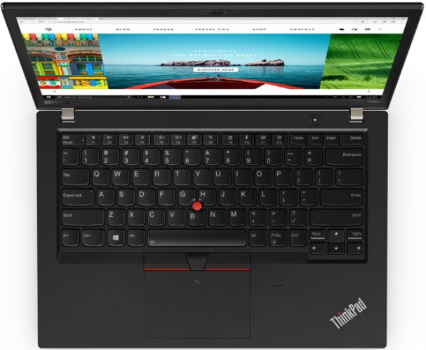 Lenovo ThinkPad T480s Laptop 14" - Black - Intel Core i5-8350U 1.7GHz - 16GB RAM - 256GB by Lenovo - Image 4