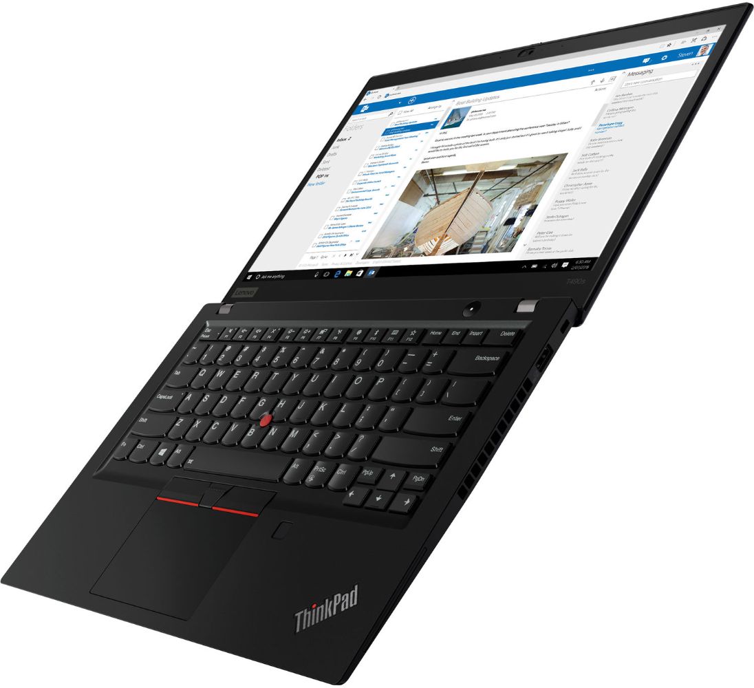 Lenovo Lenovo ThinkPad T490s Laptop 14" - Intel Core i5-8365U 1.6GHz - 16GB - 256GB - Black - 14 Inch - Very Good - Standard Battery by Lenovo - Refurbished - Very Good condition - Image 8