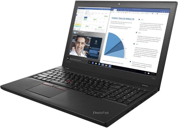 Lenovo ThinkPad T560 Laptop 15.6" - Black - Intel Core i5-6200U 2.3GHz - 16GB RAM - 512GB by Lenovo - Image 2