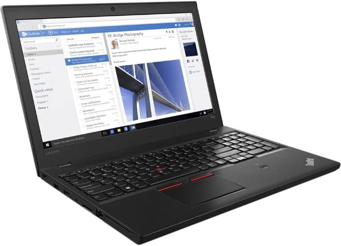 Lenovo ThinkPad T560 Laptop 15.6" - Black - Intel Core i5-6200U 2.3GHz - 16GB RAM - 512GB by Lenovo - Image 3